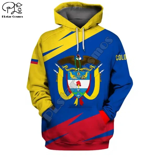 PLstar Cosmos Indonesia Georgia Colombia Harajuku Streetwear Tracksuit 3DPrint Funny Hoodie/Sweatshirt/Jacket/Mens Womens-a13