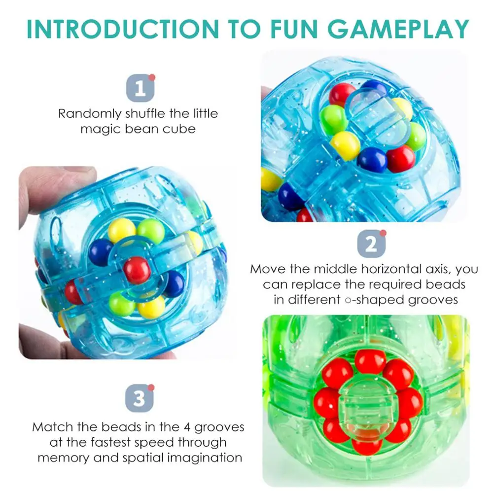 Gyro Spinner Toy Top Fingertip Gyro Decompression Creative Educational Toys For Children Adult Stress Relief