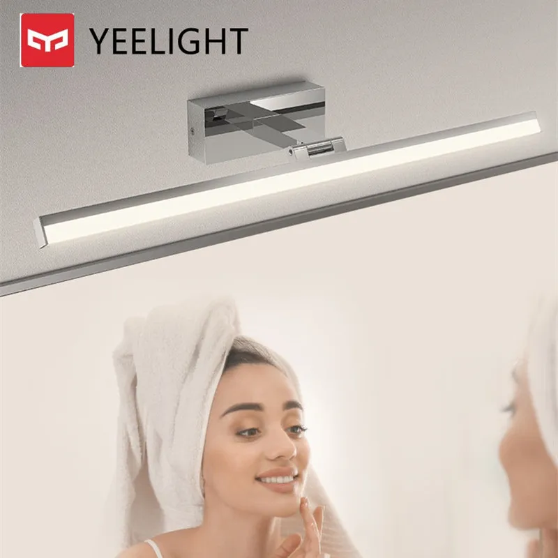 Yeelight mirror front light bathroom mirror cabinet light is anti-fog and anti-rust the angle is adjustable