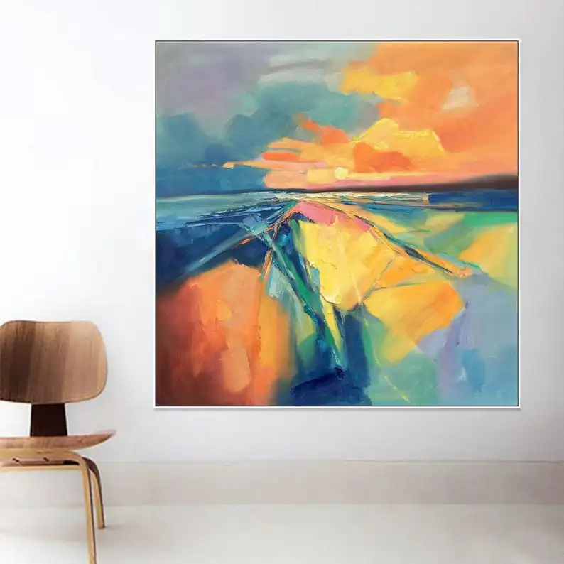 

Oil Painting Abstract Landscape Contemporary Painting Wall Painting Abstract Abstract Canvas Art Large Abstract Painting