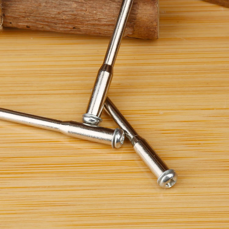 50Pcs Mandrel Roda Kecil Roda Shank 3MmJewelry Polishing Flex Poros Rotary Alat