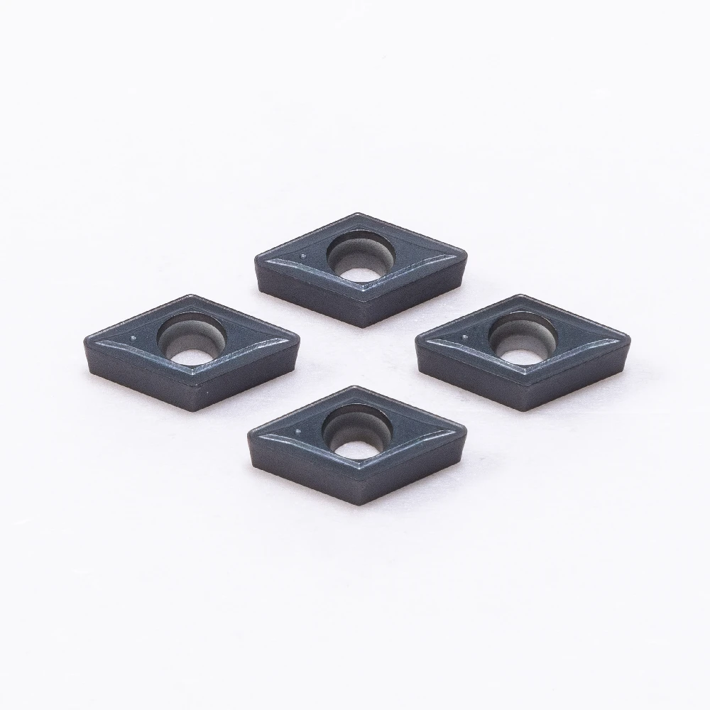 Herramientas de torno CNC, alta calidad, DCMT11T308 NN LT10, 10 piezas, DCMT 11T308, inserto de carburo, herramienta de torneado de Metal