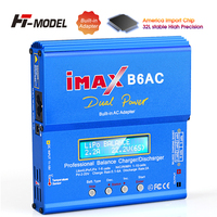 HTRC iMAX B6AC 80W 6A Lipo Charger Balancer For Nimh Nicd Lipo LiFe Li-ion Pb Battery LCD Screen Display RC Charger Discharge