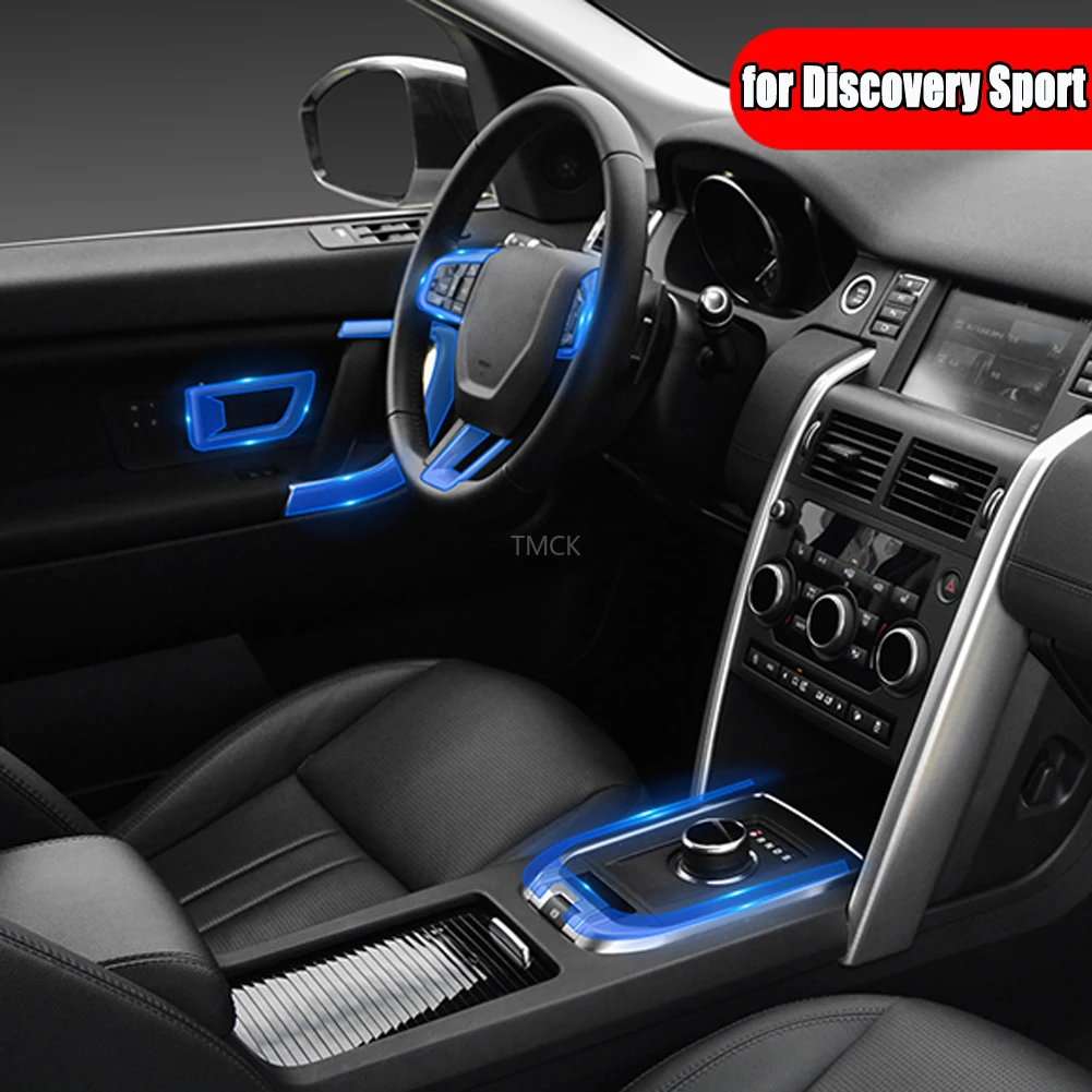 For Land Rover Discovery 5 4 L462 LR5 LR4 Discovery Sport Car Center Console Gear Film Central AC Navigation Protector TPU Film