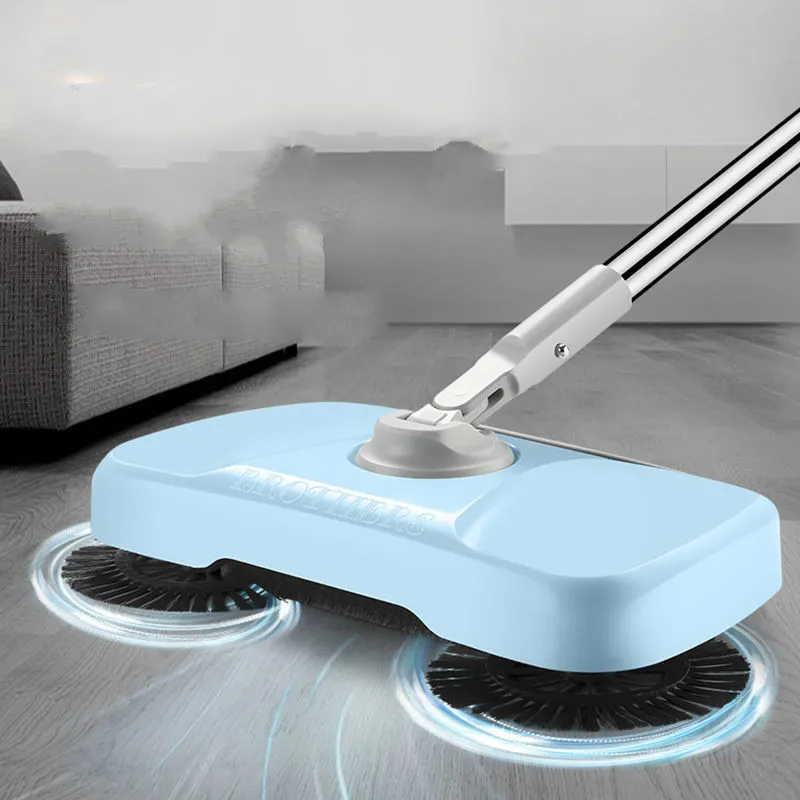 Dust-free Sweeping Machine Broom Garbage Shovel Combine Lazy Invention Push Broom Can Elderly Pregnant Women Use 2020 New E11366