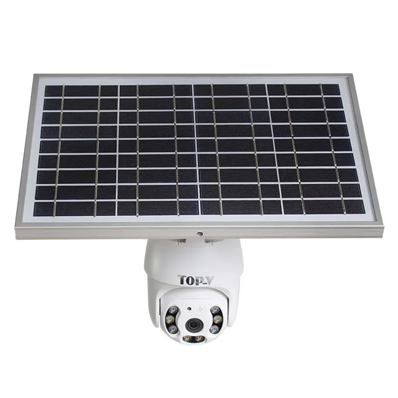 

New 2MP solar WiFi sim card IR IP bullet cameras solar power rechargeable outdoor WiFi CCTV cameras free cloud storage Camera