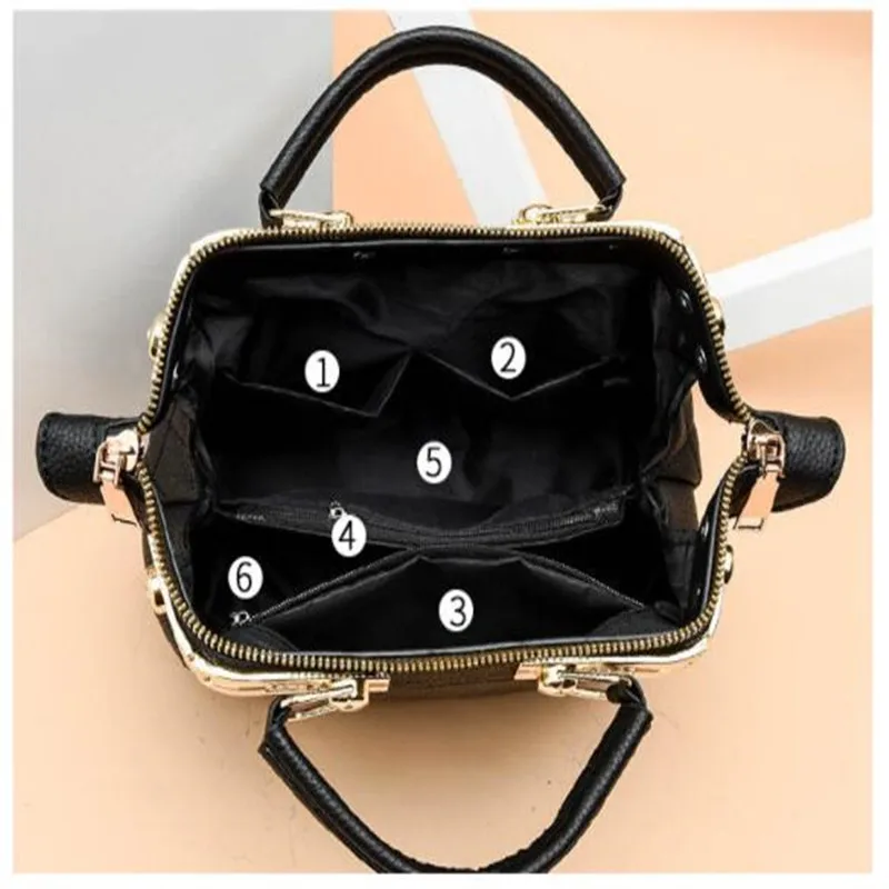 Spring And Summer Trend New Style Korean Fashion Handbags Shoulder Bag One Shoulder Crossbody Bag Fogang 25X13X16cm