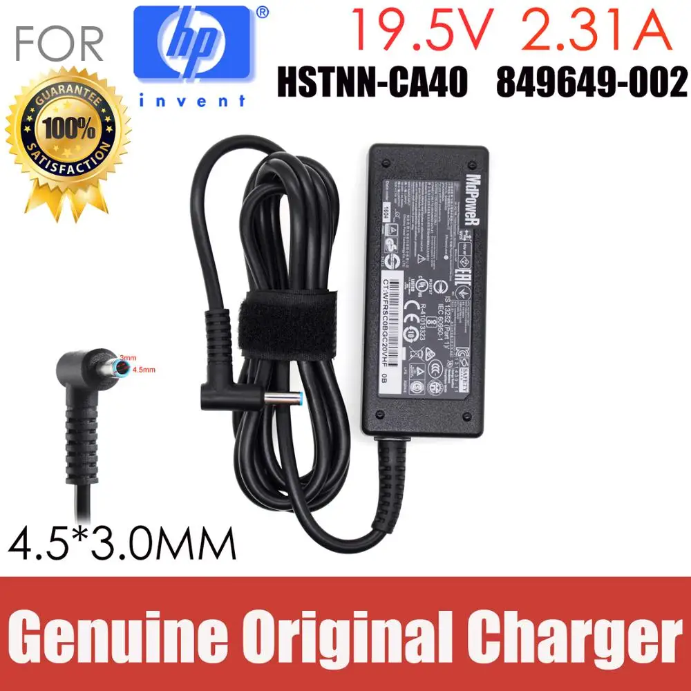 Original 19.5V 2.31A 45W FOR HP HQ-TRE. 71025 854054-002 741727-001 845611-001 PA-1450-56HA X360 G1 laptop AC adapter charger