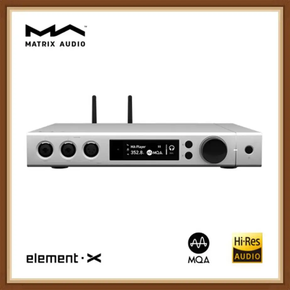 Matrix Element X MQA ES9038PRO ES9311 Femtosecond Clock Hifi DAC Pre-amp Headphone Amplifier DAC Decorder Digital Audio Player