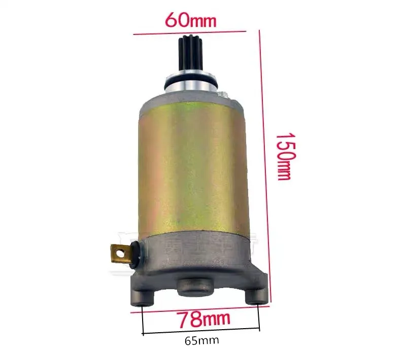 Motorcycle starter motor GN 125 GS 125 EN 125 moto starter motor GN125 GS125 EN125 GZ125HS Engine accessories