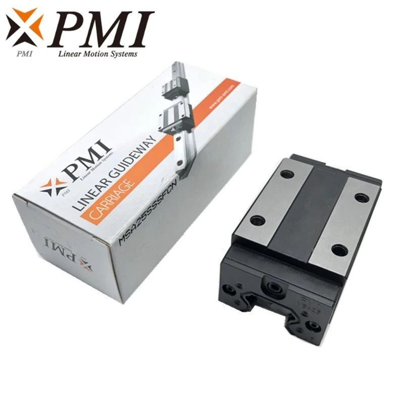Original PMI-Block MSA25S MSA25S-N MSA25SSSFCN Linearführungsschlittenblock MSA25 für CO2-Lasermaschine CNC-Frässchienen – Detail 3