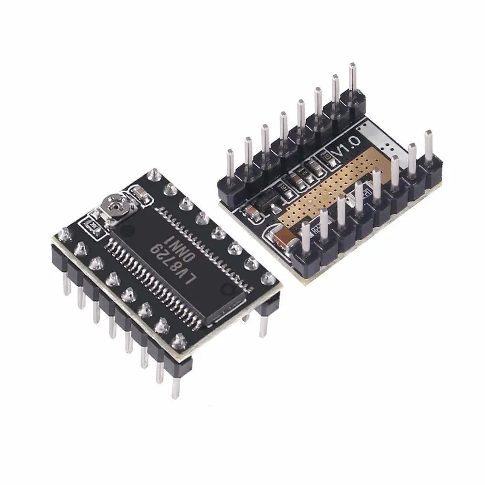 3D เครื่องพิมพ์ LV8729 Stepper Motor โมดูลสำหรับ LV8729 Stepper ไดร์เวอร์ฮีทซิงค์4ชั้นพื้นผิว Ultra Driver
