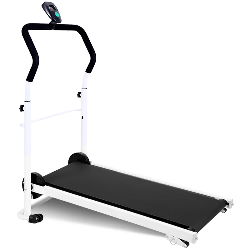 Treadmill Home Small Fitness Equipment Mini Folding Style Lengthened Stepper Three-in-one Multi-function Manual Adjustment