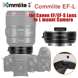 Commlite EF-L Auto Focus Lens Adapter Ring for Canon EF EF-S SIGMA Lens to Leica Panasonic L mount Camera AF Lens Adapter