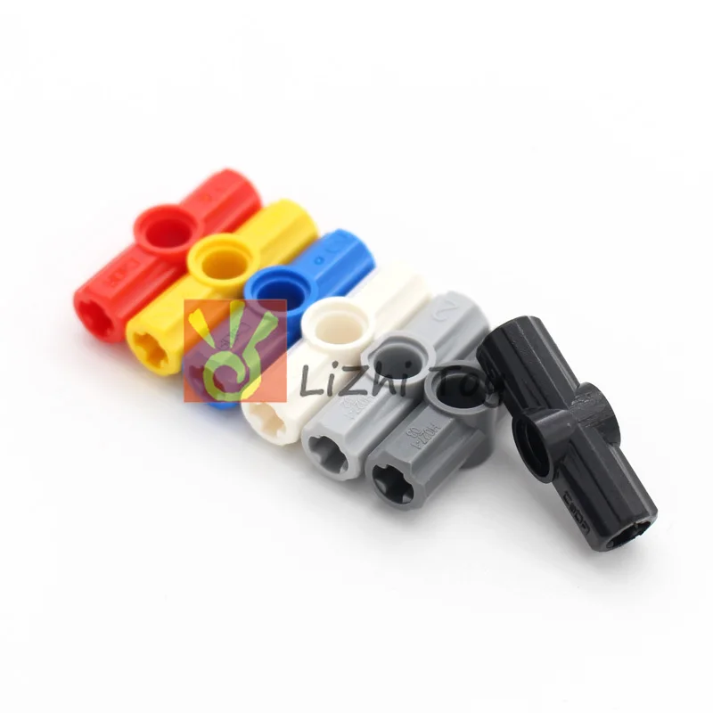 Technology Parts 32034 Axle and Pin Connector 180Angled #2 Bricks Building Blocks Parts DIY Accessories Compatible with Toy