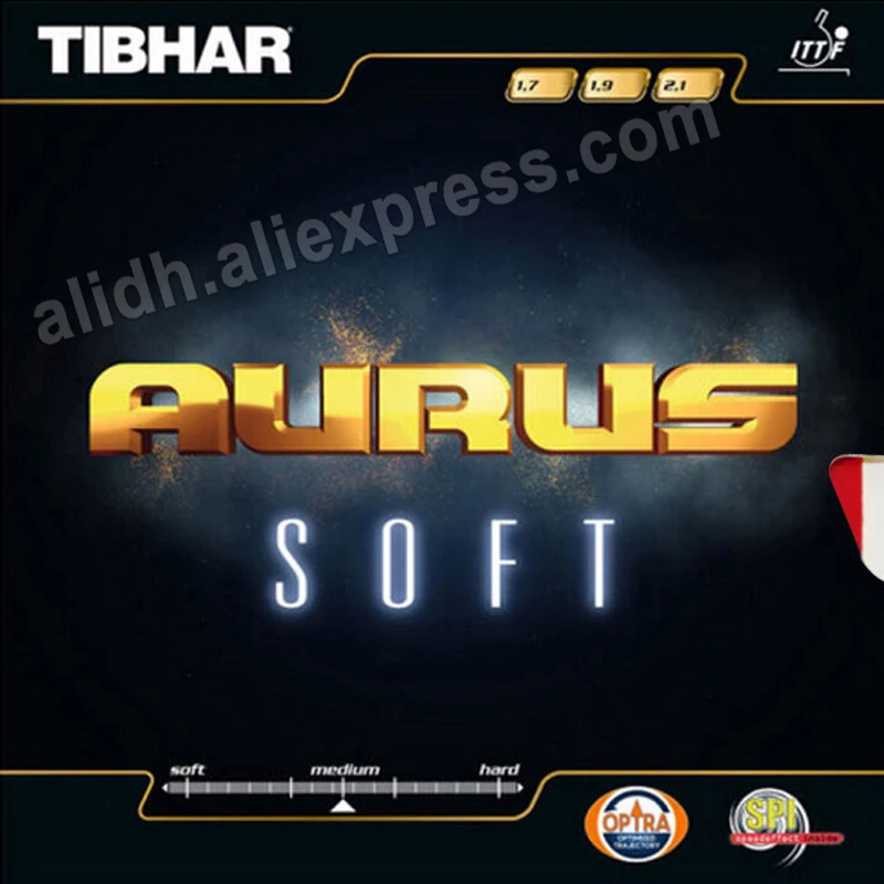 

Original Tibhar Aurus Soft pimples in table tennis rubber fast attack with loop table tennis rackets racquet sports