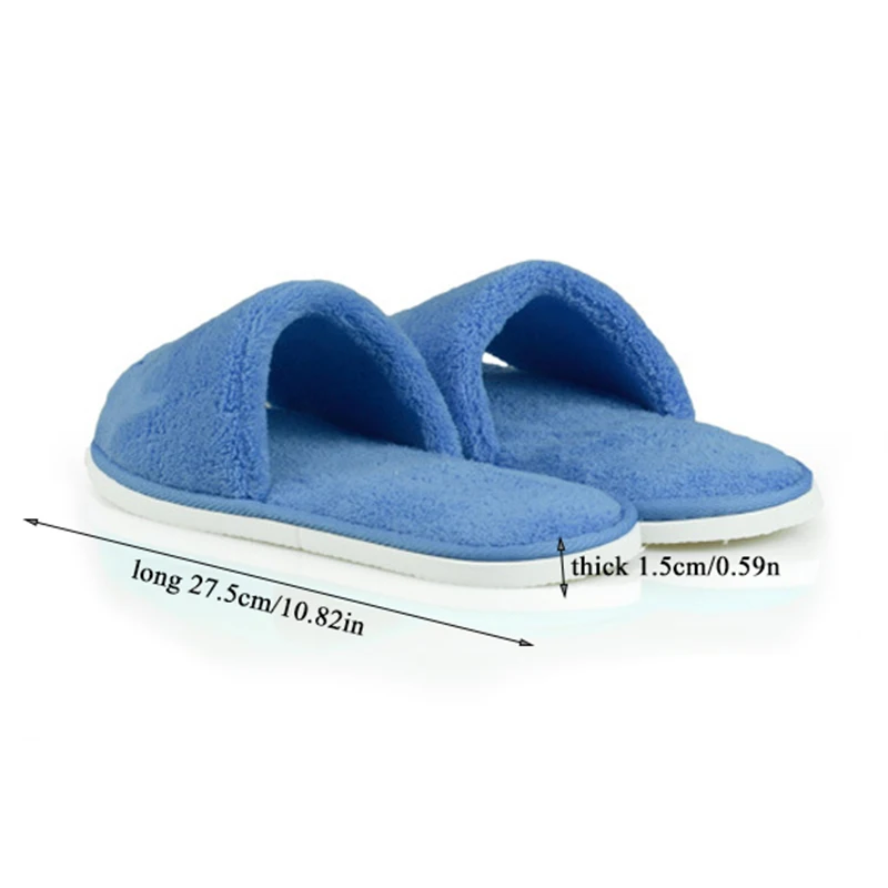 Women Solid Color Coral Fleece Slippers Soft Non-disposable Home Hospitality Slippers Party Gifts For Wedding Guests Slippers