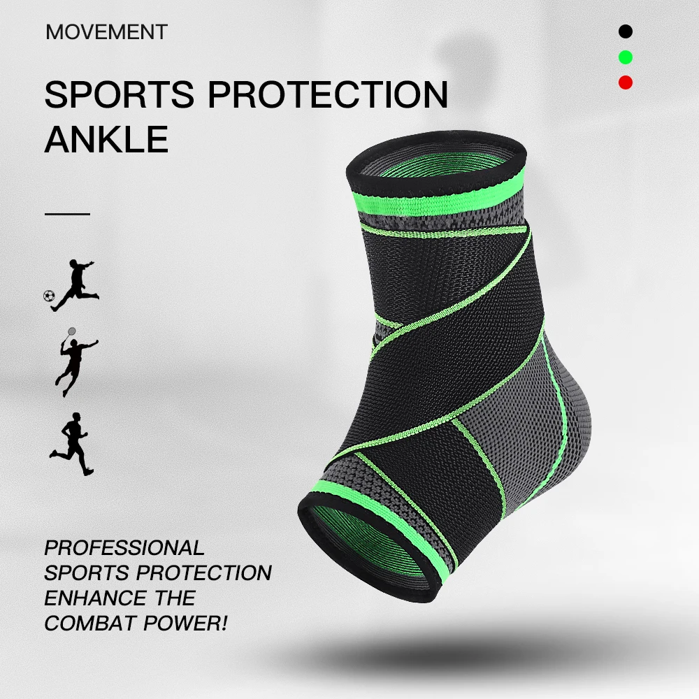 1PC Perfect Quality Ankle Support Wound Bandage Volleyball Basketball Ankle tobillera Fitness Adjustable Ankle Brace