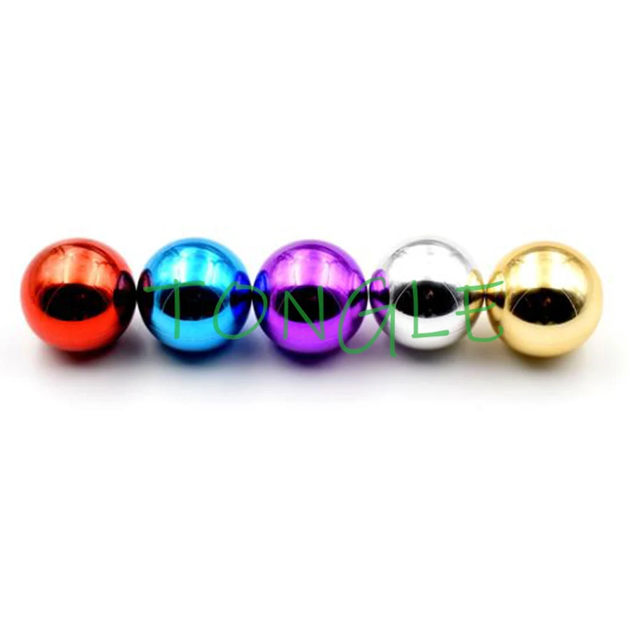 SANWA-Chrome Top Ball Joystick Ball Rocker Ball Head, LB-35, JLF-TP-8T Stick, 10Pcs