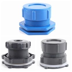 1Pcs Aquarium fish tank water level plug manual drainage Garden landscape drainage adapter Water Fish tank bulkhead Fitting