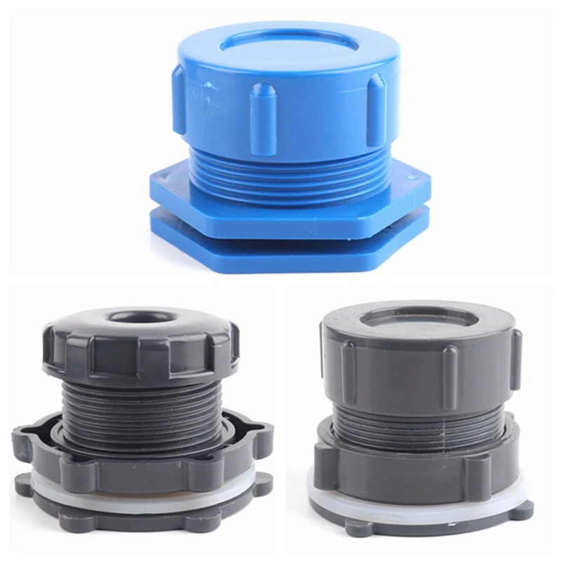 1Pcs Aquarium fish tank water level plug manual drainage Garden landscape drainage adapter  Water Fish tank bulkhead Fitting