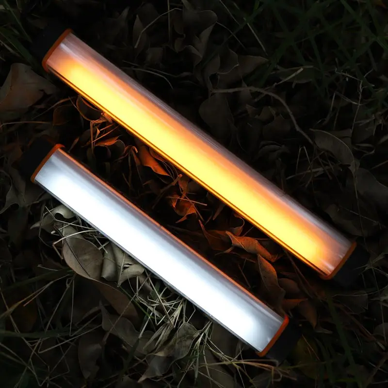 Bivvy-luz magnética fuerte para carpa, Banco de energía para mosquitos, palo de luz para acampar, impermeable, SOS, recargable por USB, linterna LED