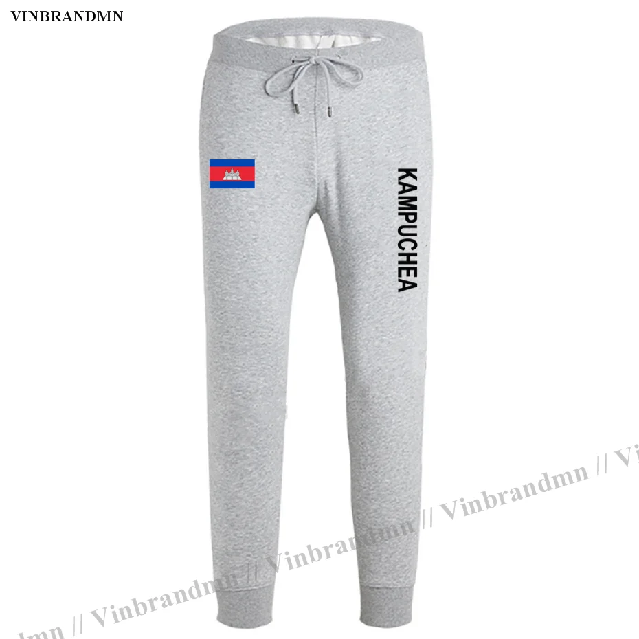 

Cambodia Kampuchea KHM Cambodian Khmer mens pants joggers jumpsuit sweatpants track sweat fitness fleece tactical casual nation