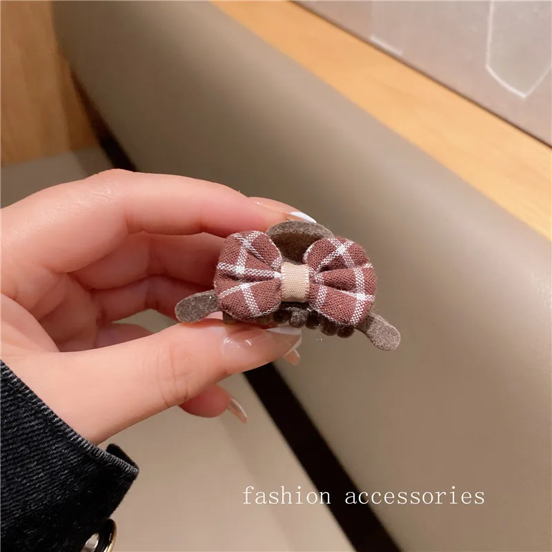 Bangs clip side hairpin forehead female  small catch clip headdress clip Korean side clip small hair accessory hairpin plush