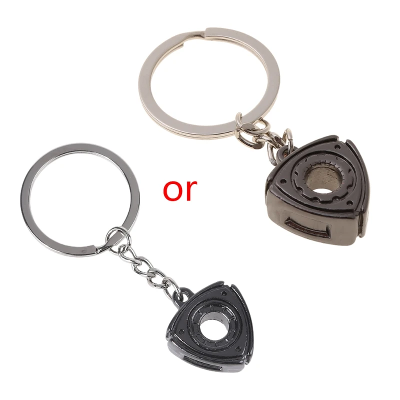 Keyring Rotary Wankel Engine Rotor For Mazda RX7 RX8 2 3 6 Atenza Axela Keychain Car Accessories Parts Key Chain