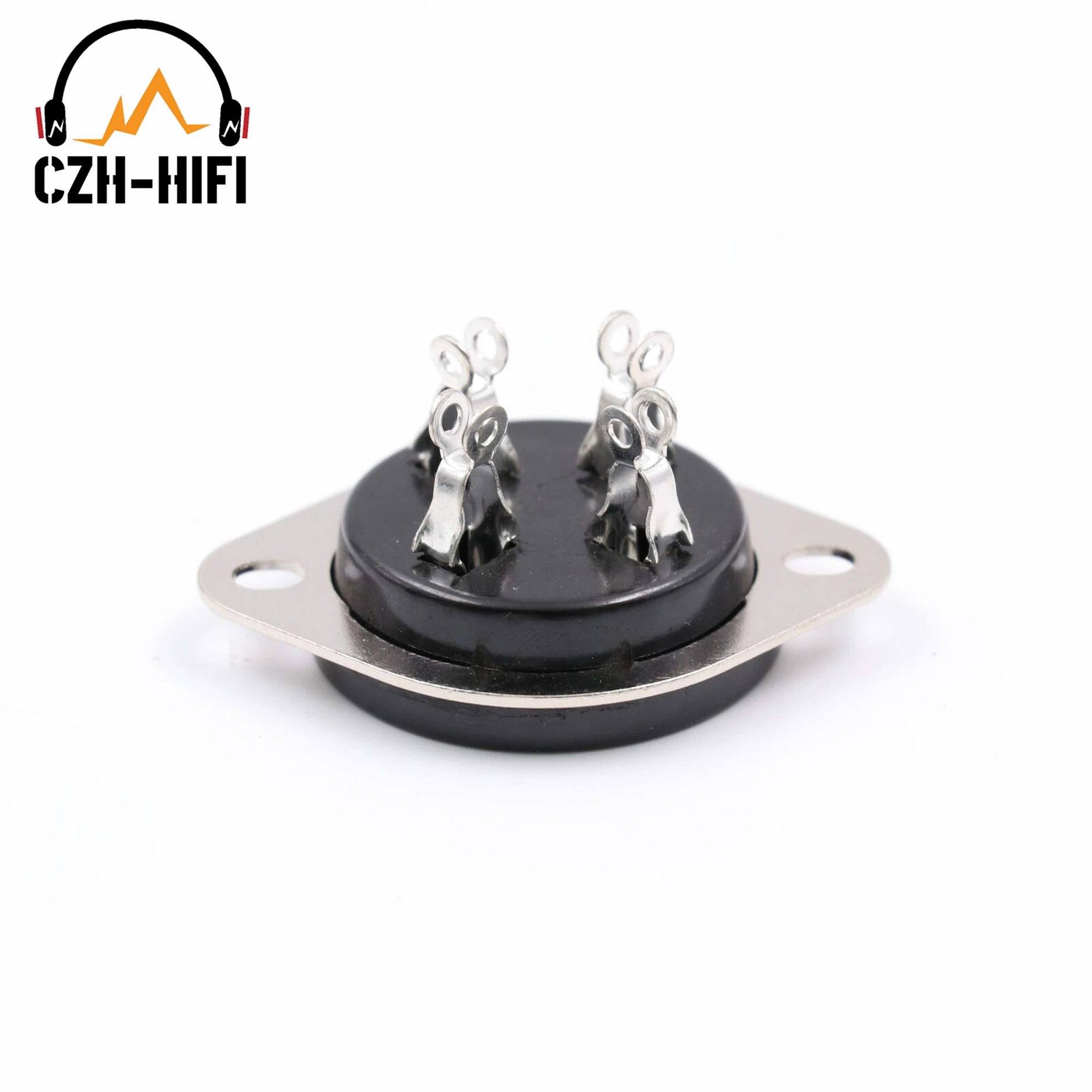 1 pz 4in presa tubo Base valvola in bachelite per 300B 811 45 50 71A 2 a3 amplificatore tubo Vintage elettronico Audio HiFi fai da te