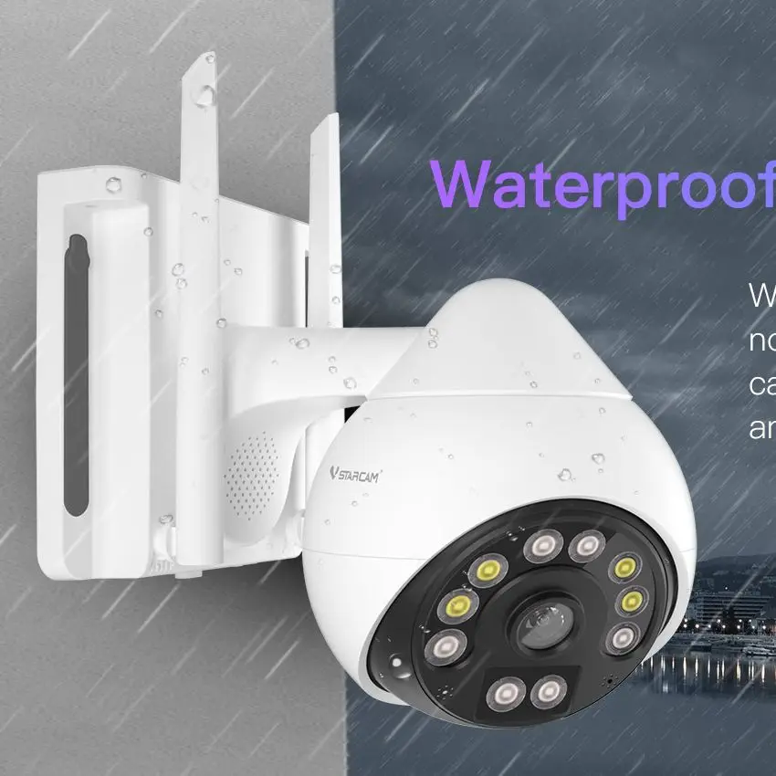 

Vstarcam CS69 3MP 1296P Wireless IP camera Sound&Light Alarm Absent Detection AI Humanoid Intercom Baby Monitor