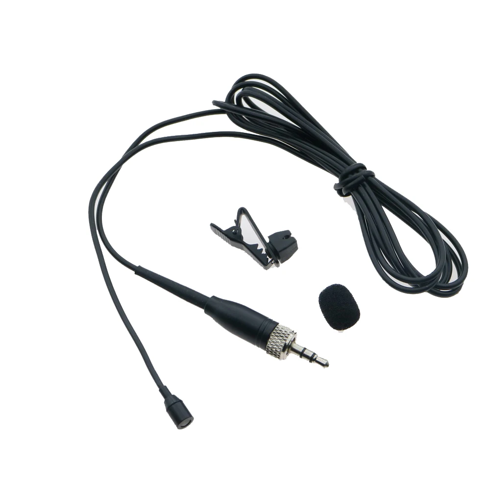 

Mini Tie Clip Lapel Lavalier Microphone For Sennheiser ew100 300 500 G2 G3 G4 Wireless Microfone System Omndirectional Cardioid