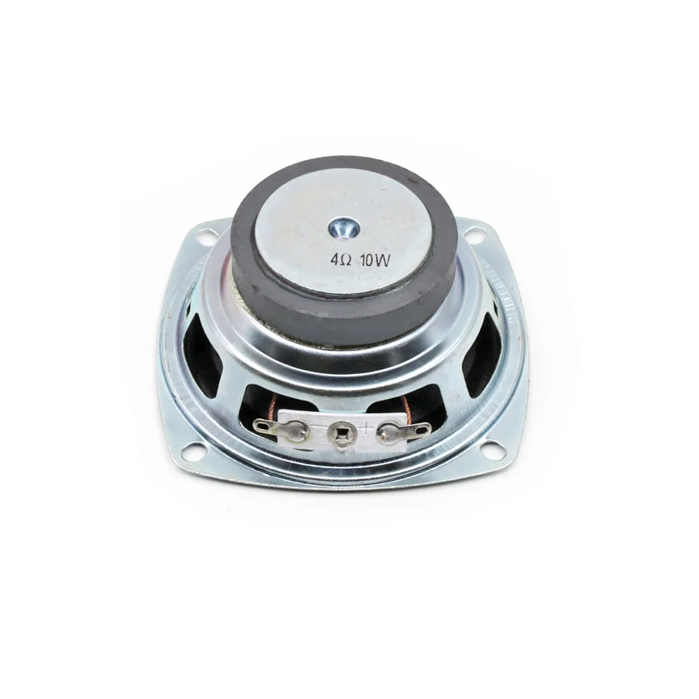 Tenghong-Quadrado Portátil Audio Sound Speaker Unit, gama completa alto-falantes, alto-falantes Home Theater, DIY, 3 polegadas, 4Ohm, 10W, 2pcs