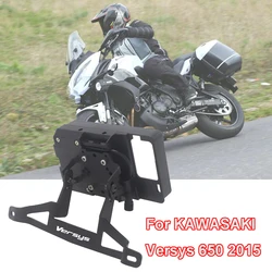 GPS Navigation Bracket Supporter Holder Motorcycle Accessories For Kawasaki Versys 650 Versys 1000 Versys650 2015 2016 2017