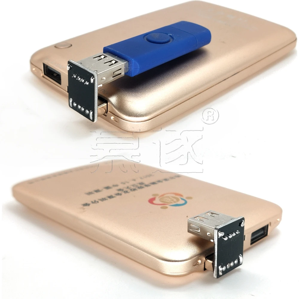 USB 2.0 Connector 180 270 Degree USB Adapter USB A Male to Type A Female Gender 90 Degree Cable U Extension Converter
