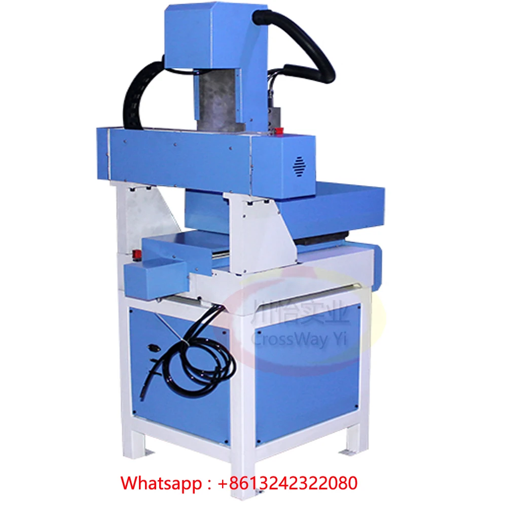 Stainless Steel Copper Aluminum Cutter Engraver CNC Router Machine