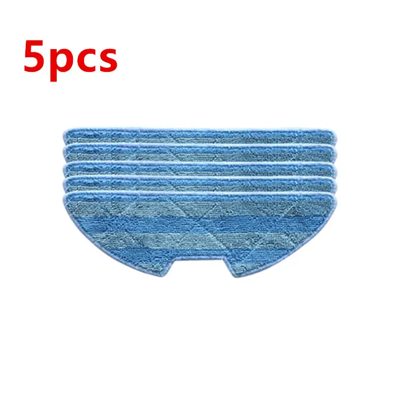 5pcs Robot Vacuum Cleaner Mop Cloth Rags for Kitfort KT-552-2 KT-552-1 Robotic Vacuum Cleaner Parts Accessories