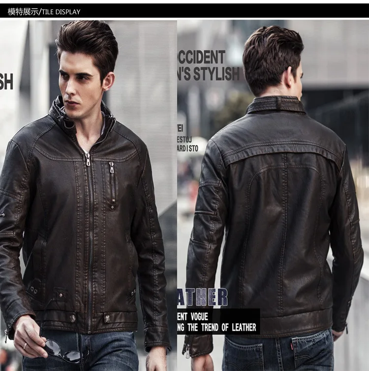 

Мужская брендовая мотоциклетная кожаная куртка Riverdale jaqueta de couro masculina мужские базовые куртки косплей пальто из натуральной кожи