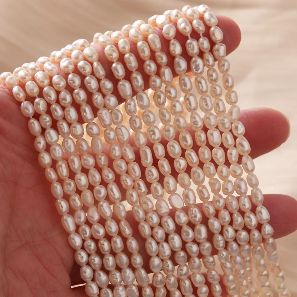 75pcs beads for jewelry makingNatural Pearl Loose Vertical Hole DIY Bracelet Jewelry Making Supplies Necklace Accessories