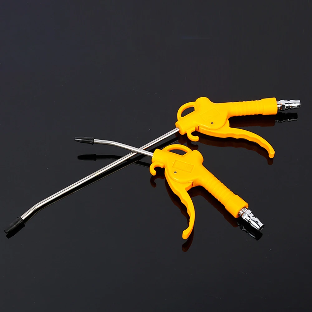 Pneumatische Air Staub Gebläse Gelb Kunststoff Staub Entfernung Leistungsstarke Luft Kompressor Luftpumpe Gerät Reinigung Haltegriff Power Tool