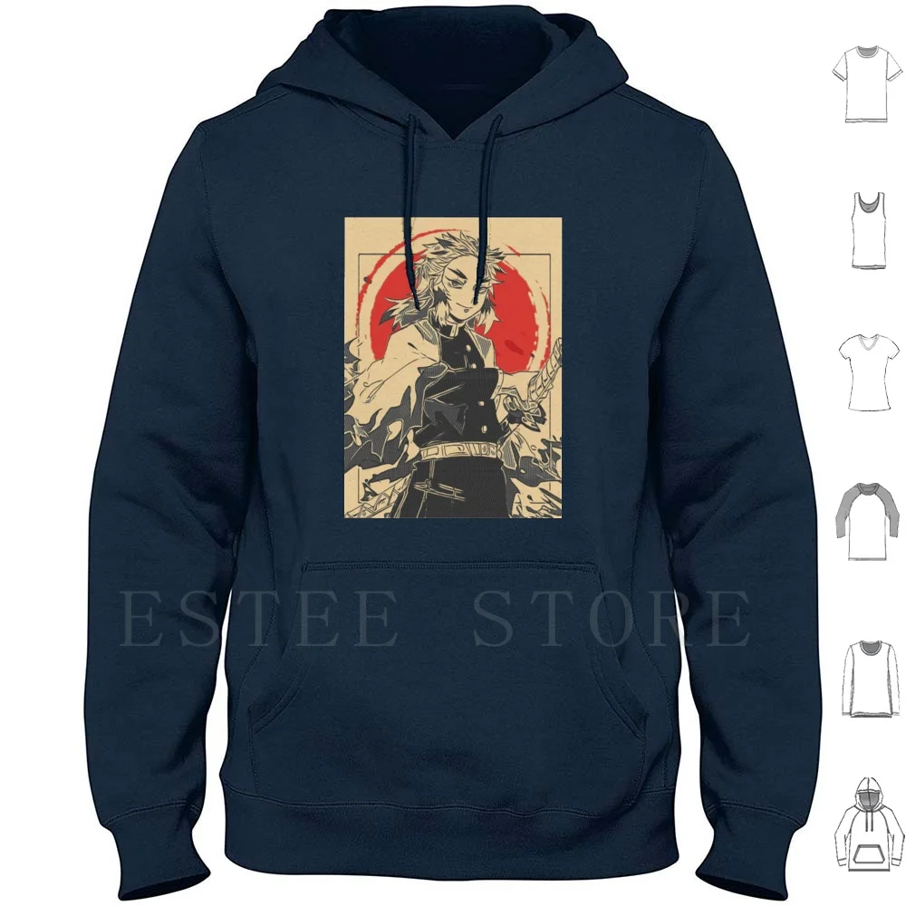 Kojuro Hoodies Kojuro Kimetsu No Yaiba Anime And Manga Demon Manga Tanjiro Nezuko Demon Anime Demon Demon Kimetsu