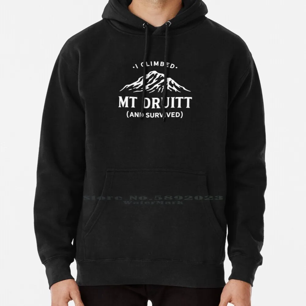 

I Climbed Mt Druitt And Survived Hoodie Sweater 6xl Cotton Funny Mt Druitt I Climbed Mt Druitt Sydney Parody Women Teenage Big