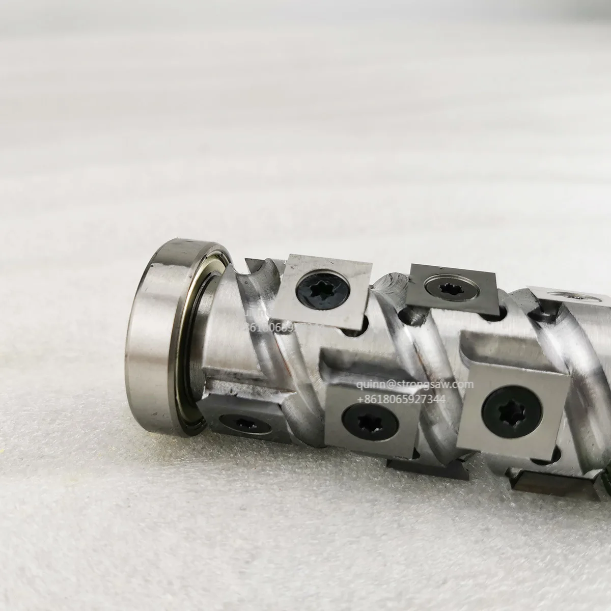 Imagem -02 - Lívter-carbide Insert Bearing Router Bits Spindle Milling Cutter 127 12 mm Pol Cnc Router para Corte de Madeira Spilboard Surfacing