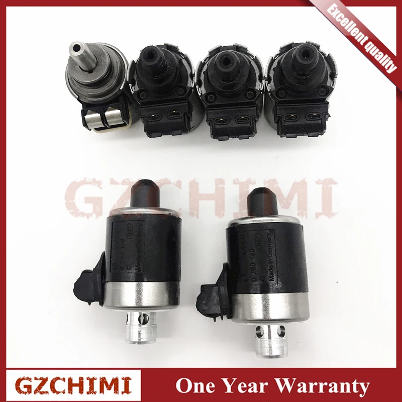 6pcs 722.6 Transmission Solenoids Speed Sensor For Mercedes Benz Automatic Transmission Solenoid 5-Speed