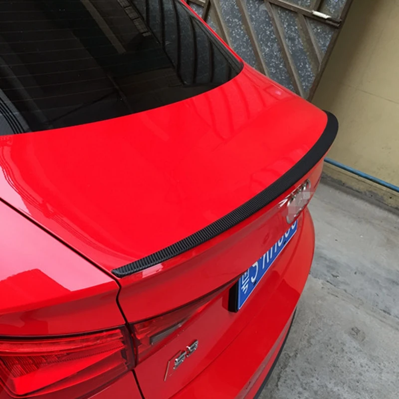 S3 Style carbon spoiler For Audi A3 Spoiler 2014 2015 2016 - UP for A3 8V Carbon wings Rear Trunk Boot Spoiler Lids for a3 8v