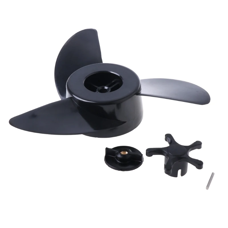 

Boat Propeller 3 Blade Marine Outboard Motor Propeller for Haibo ET34 ET44 ET54 Durable Accessories Marine