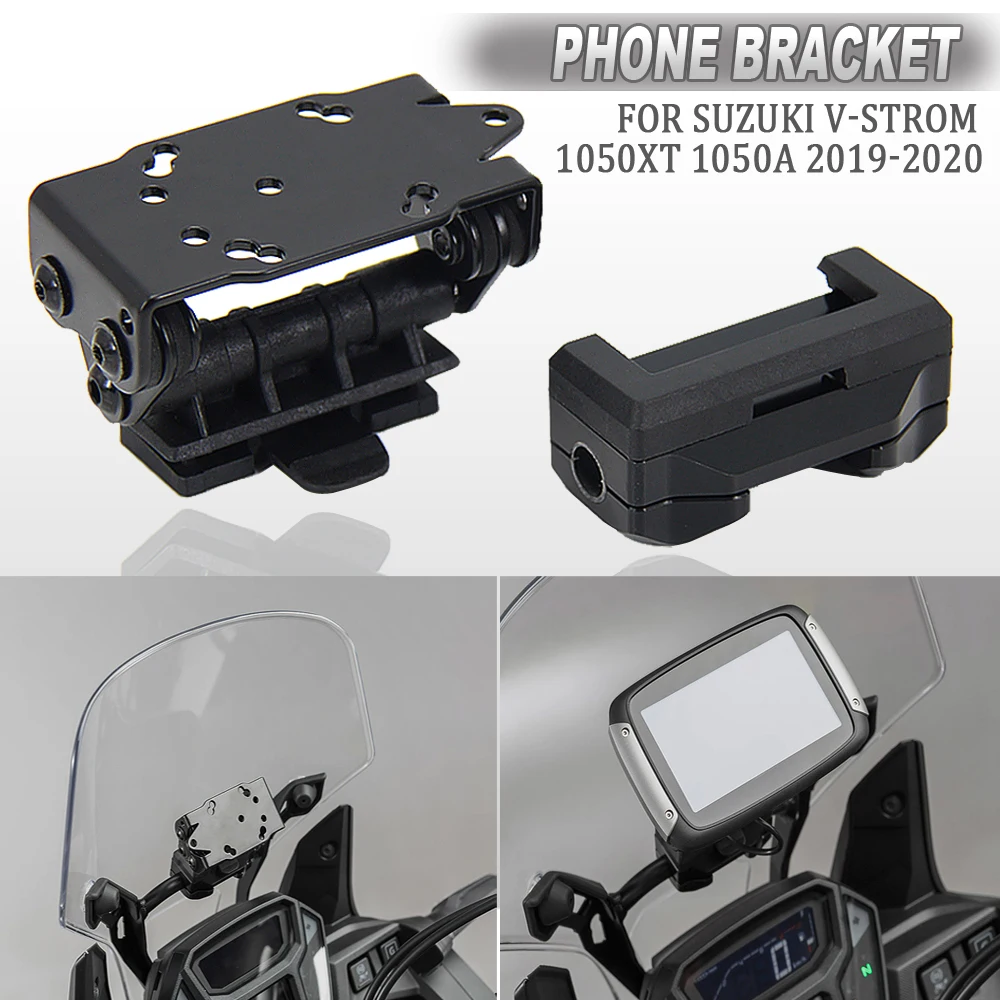 

NEW Mobile Phone Holder GPS Stand Bracket Navigaton Plate Bracket For SUZUKI V-Strom 1050 XT ADV DL1050XT 2019-2020