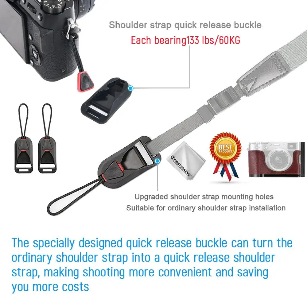 Camera Echt Lederen Half Case Beschermende Tas + Quick Release L Plate Bracket Voor Fujifilm X100V