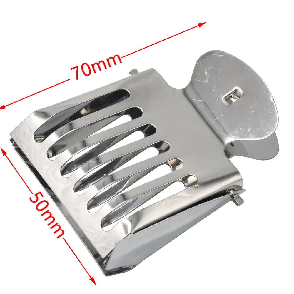 

20 Pcs Bee Queen Catcher Clip Stainless Steel Cage Beekeeping Equipment Tool Beekeeper Equip Isolation Room