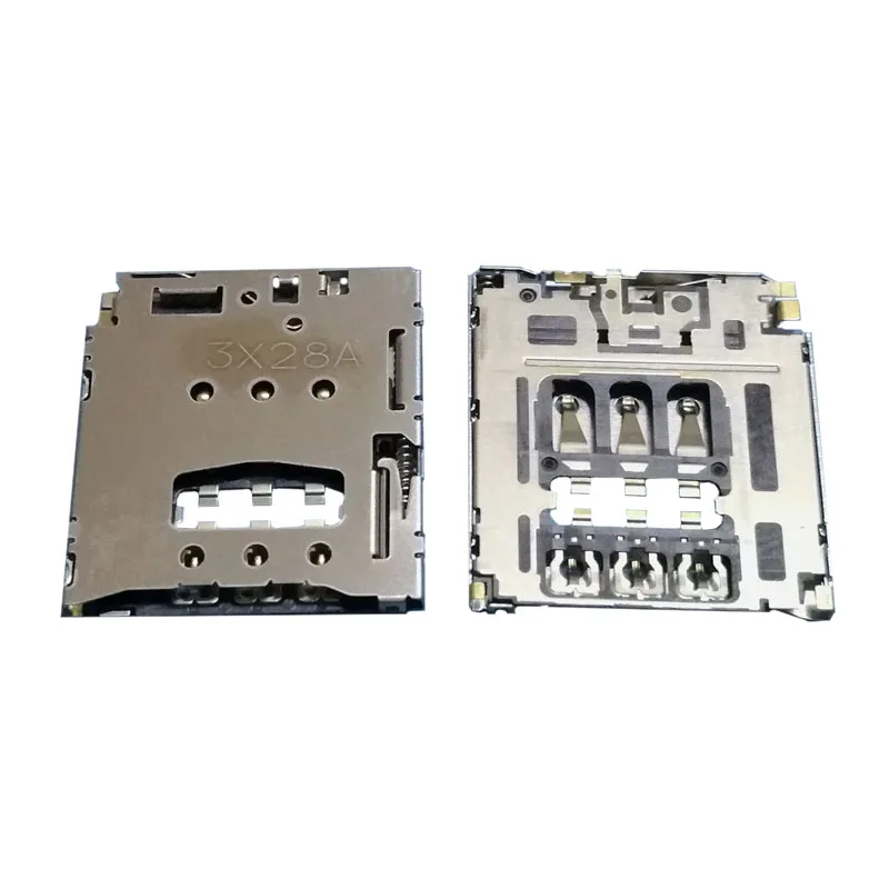 

1Pcs Sim Card Reader Slot Tray Holder Connector Socket Plug For Sony Xperia T3 M50W D5102 D5103 D5106 M2 S50H S50T D2305 D2306